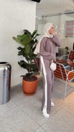 Leo Oyşo Takım - Pembemsi Vizon - Görsel 2