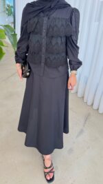 Fleur Fisto Takım - Siyah - Görsel 4