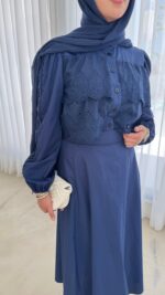 Fleur Fisto Takım - Lacivert - Görsel 5