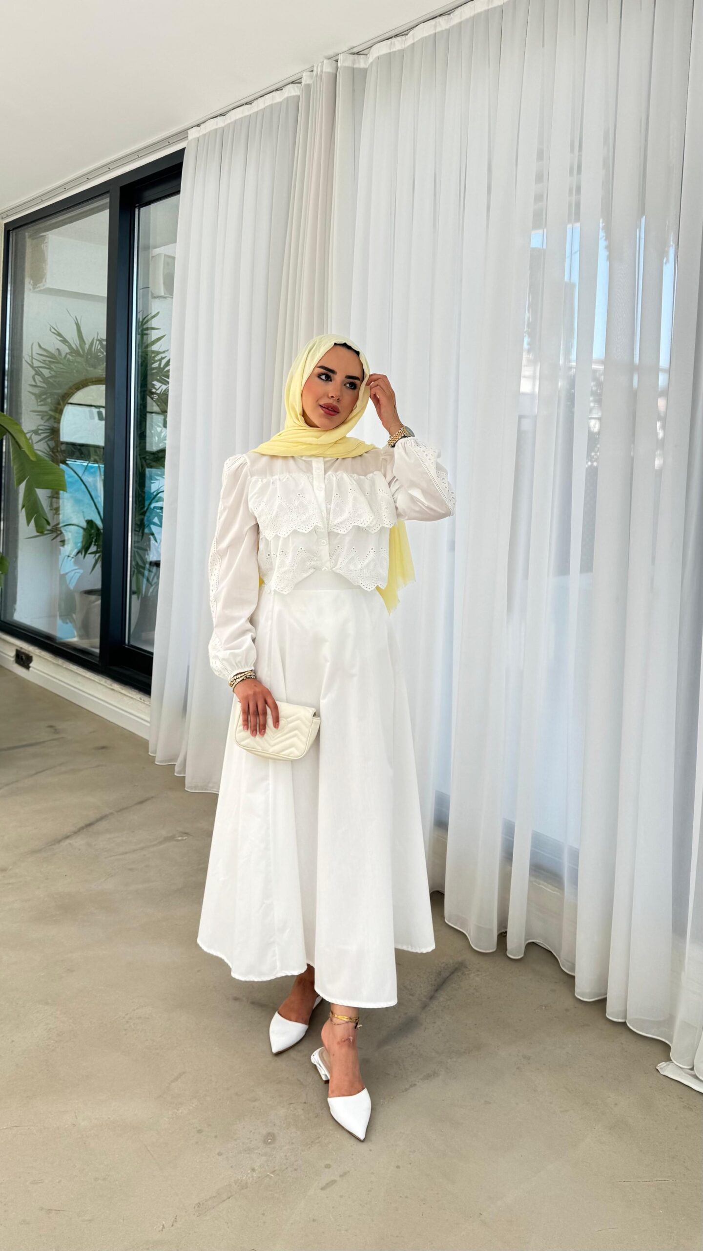 image_1950-1026.jpg Fleur Fisto Takım - Beyaz - Görsel 1