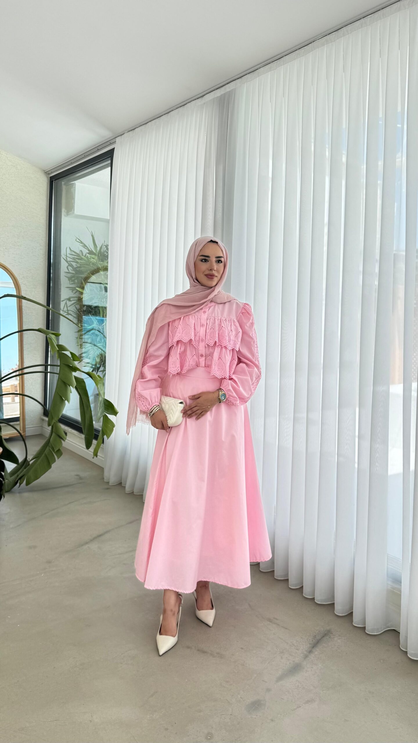 image_1950-1032.jpg Fleur Fisto Takım - Pembe - Görsel 1