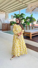 Mila Elbise - Sarı - Görsel 7