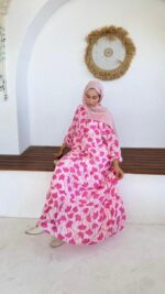 Mila Elbise - Pembe - Görsel 3