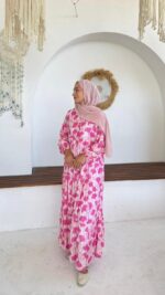 Mila Elbise - Pembe - Görsel 7