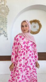 Mila Elbise - Pembe - Görsel 10