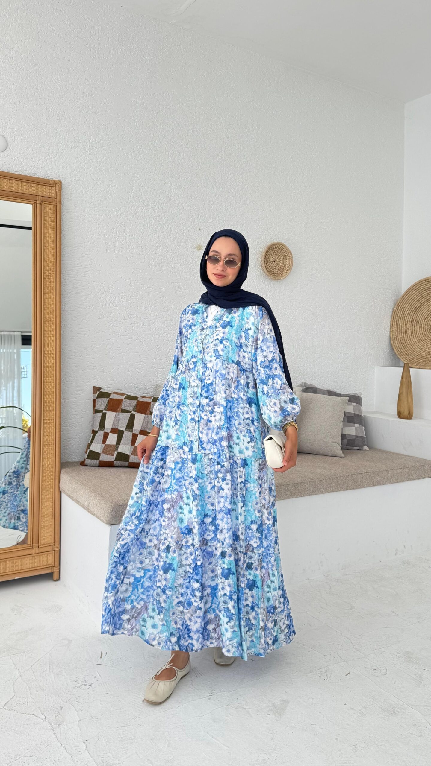 image_1950-1063.jpg Miya Elbise - Mavi - Görsel 1