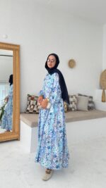 Miya Elbise - Mavi - Görsel 3