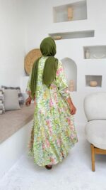 Miya Elbise - Yeşil - Görsel 3