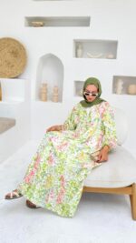 Miya Elbise - Yeşil - Görsel 5