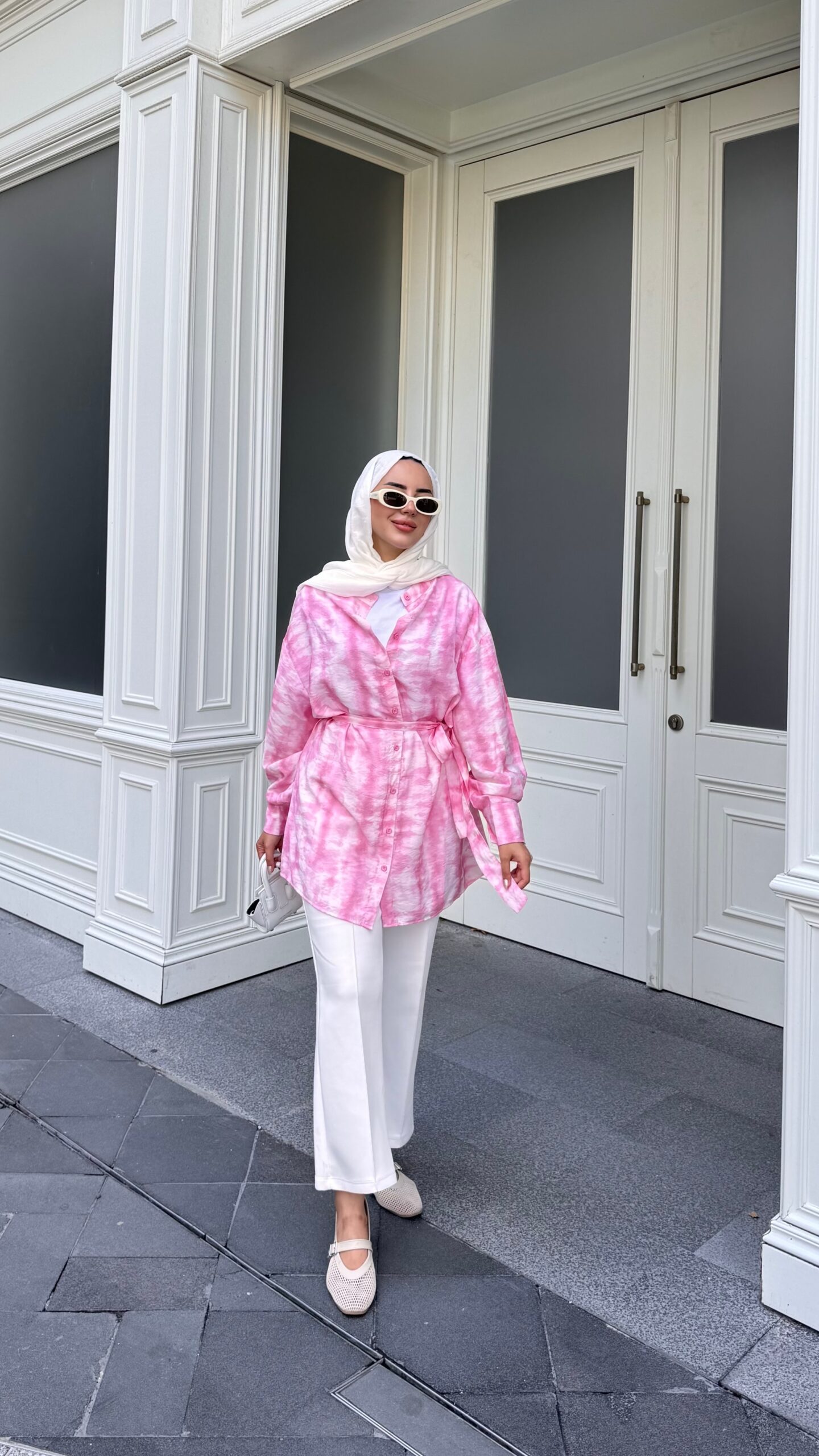 image_1950-1123.jpg Blurr Gömlek - Pembe - Görsel 1