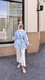 Blurr Gömlek - Mavi - Görsel 2