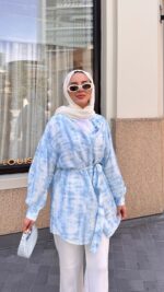 Blurr Gömlek - Mavi - Görsel 4