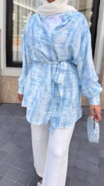 Blurr Gömlek - Mavi - Görsel 5