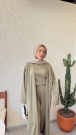 Lena Oyşo Takım - Haki - Görsel 2