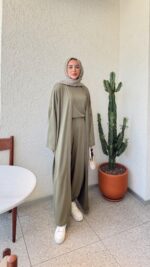 Lena Oyşo Takım - Haki - Görsel 6