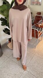 Lalin Oyşo Takım - Bej - Görsel 2