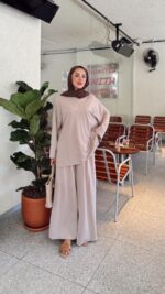 Lalin Oyşo Takım - Bej - Görsel 6