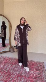 Yare Geçişli Takım - Kahverengi