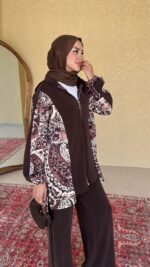 Yare Geçişli Takım - Kahverengi - Görsel 2