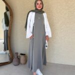 Hona Oyşo Elbise - Adaçayı