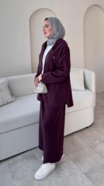 Küba Oyşo Takım - Mürdüm - Görsel 3