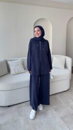 Küba Oyşo Takım - Lacivert - Görsel 6