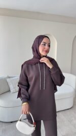 Gua Zincir Scuba Takım - Acı Kahve - Görsel 2