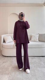 Rena Oyşo Takım - Mürdüm - Görsel 2