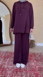 Rena Oyşo Takım - Mürdüm - Görsel 6