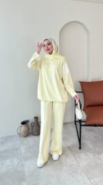 Aysu Oyşo Takım - Sarı - Görsel 4