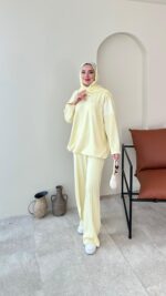 Aysu Oyşo Takım - Sarı - Görsel 5