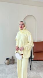 Aysu Oyşo Takım - Sarı - Görsel 6