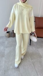 Aysu Oyşo Takım - Sarı - Görsel 10