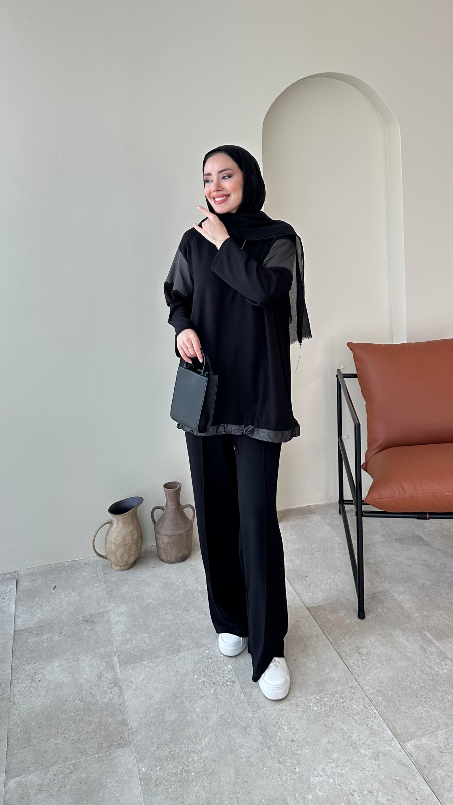 image_1950-1469.jpg Aysu Oyşo Takım - Siyah - Görsel 1