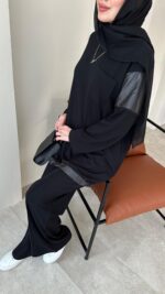 Aysu Oyşo Takım - Siyah - Görsel 6