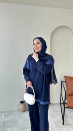 Aysu Oyşo Takım - Lacivert - Görsel 6