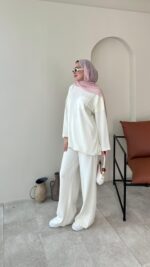 Aysu Oyşo Takım - Beyaz