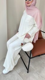 Aysu Oyşo Takım - Beyaz - Görsel 6