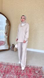 Lisa Oyşo Takım - Bej - Görsel 4