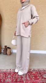 Lisa Oyşo Takım - Bej - Görsel 8