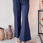 Uzun Scuba Çimalı Pantalon - Lacivert