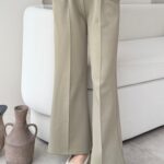 Uzun Scuba Çimalı Pantalon - Yeşil