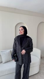 Shine Takım - Siyah - Görsel 5