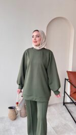 Siva Oyşo Takım - Haki - Görsel 3