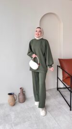 Siva Oyşo Takım - Haki - Görsel 4