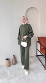 Siva Oyşo Takım - Haki - Görsel 5