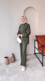 Siva Oyşo Takım - Haki - Görsel 6