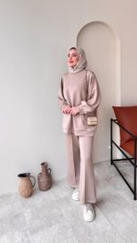 Siva Oyşo Takım - Bej - Görsel 4