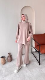 Siva Oyşo Takım - Bej - Görsel 5