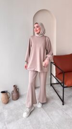 Siva Oyşo Takım - Bej - Görsel 5